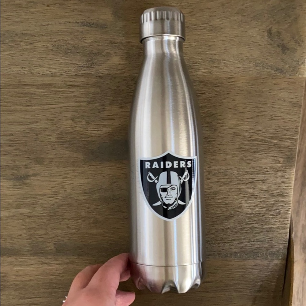 Raiders Stainless Steel Water Bottle
